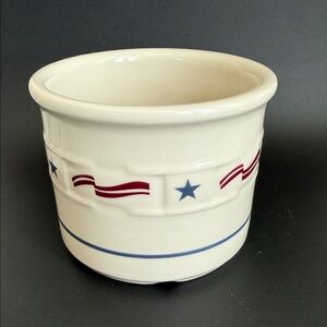 Longaberger All American Berry Candle Crock